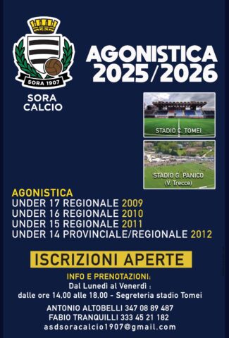 L'immagine attuale non ha un testo alternativo. Il nome del file è: SORACALCIO.jpeg