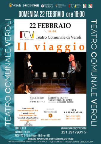 L'immagine attuale non ha un testo alternativo. Il nome del file รจ: viaggio.jpeg