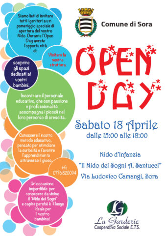L'immagine attuale non ha un testo alternativo. Il nome del file è: openday.jpg